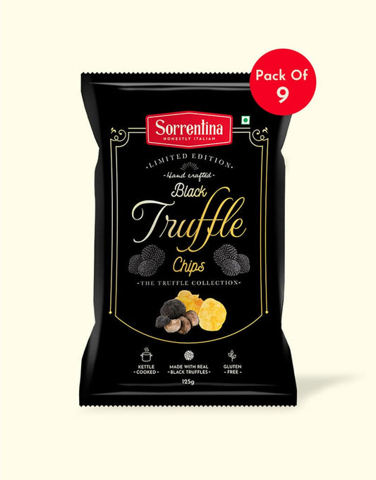Black Truffle Chips 125gms x 9
