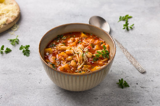 8-minute Minestrone Soup