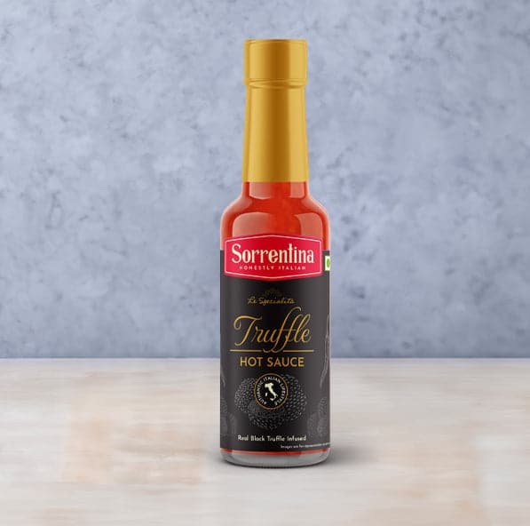 Truffle Hot Sauce (150 gms) - Made with Real Black Truffles and Farm Fresh Chillies