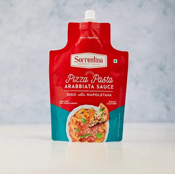 Arrabiata Pasta-Pizza Sauce 400g x 2 (800g)- Made with Real Tomatoes