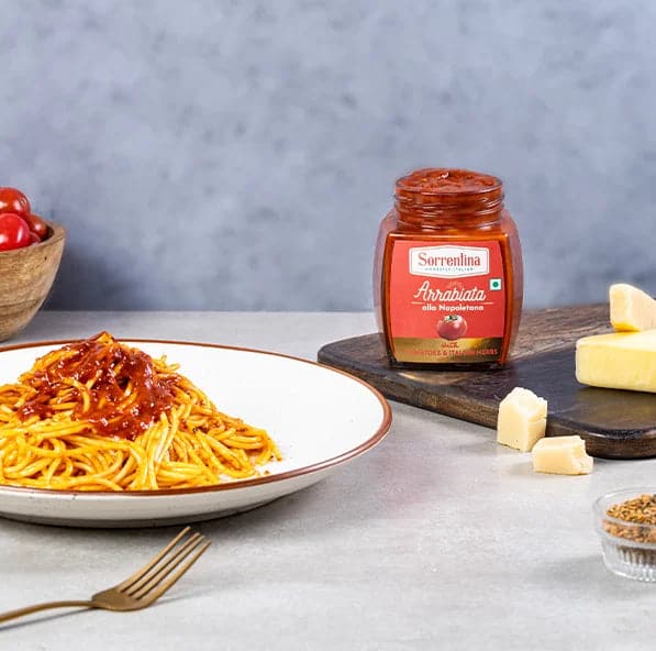 Arrabiata Pasta-Pizza Sauce (330 gms)- Made with Real Tomatoes