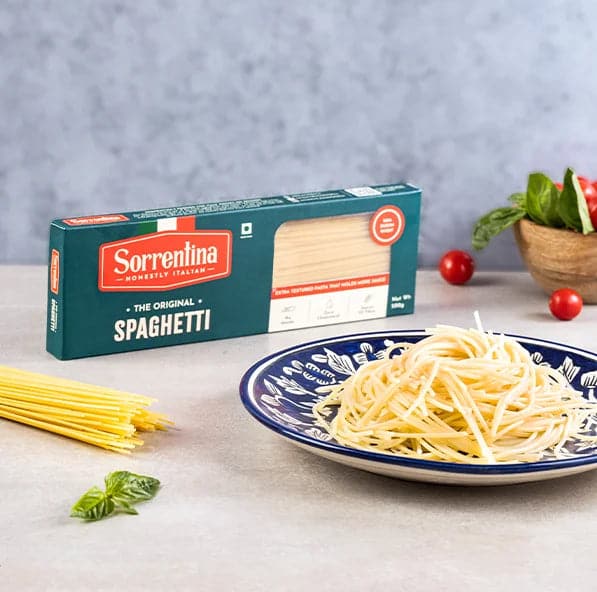 Dried Pasta Box (Pack of 4) - Penne, Chifferi, Fusilli & Spaghetti - 100% Durum Wheat - No Maida