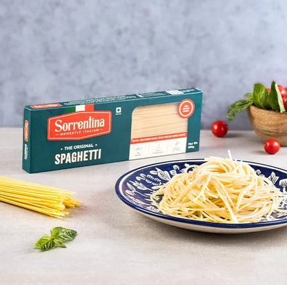 Authentic Spaghetti Pasta (Pack of 2) - 100% Durum Wheat - No Maida