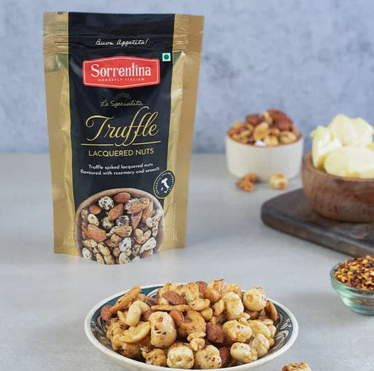 Truffle Lacquered Nuts Pouch