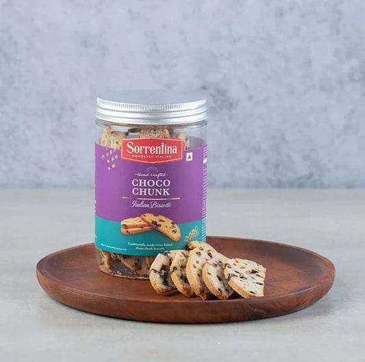 Choco Chunks Biscotti (150 gms) - Filled with the Finest Chocolate