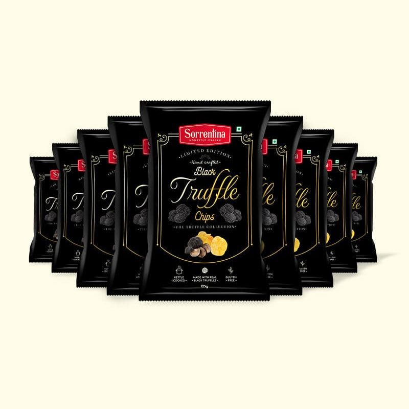 Black Truffle Chips (Pack of 9)