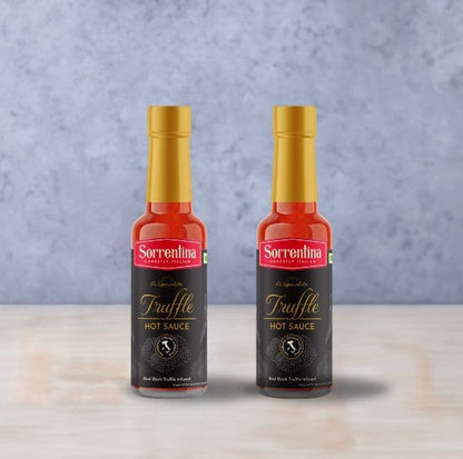 Truffle Hot Sauce (Pack of 2) - Made with Real Black Truffles and Farm Fresh Chillies