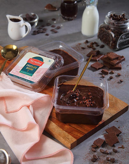 Chocolate Budino Pack of 2- Italian Chocolate Mousse Cake