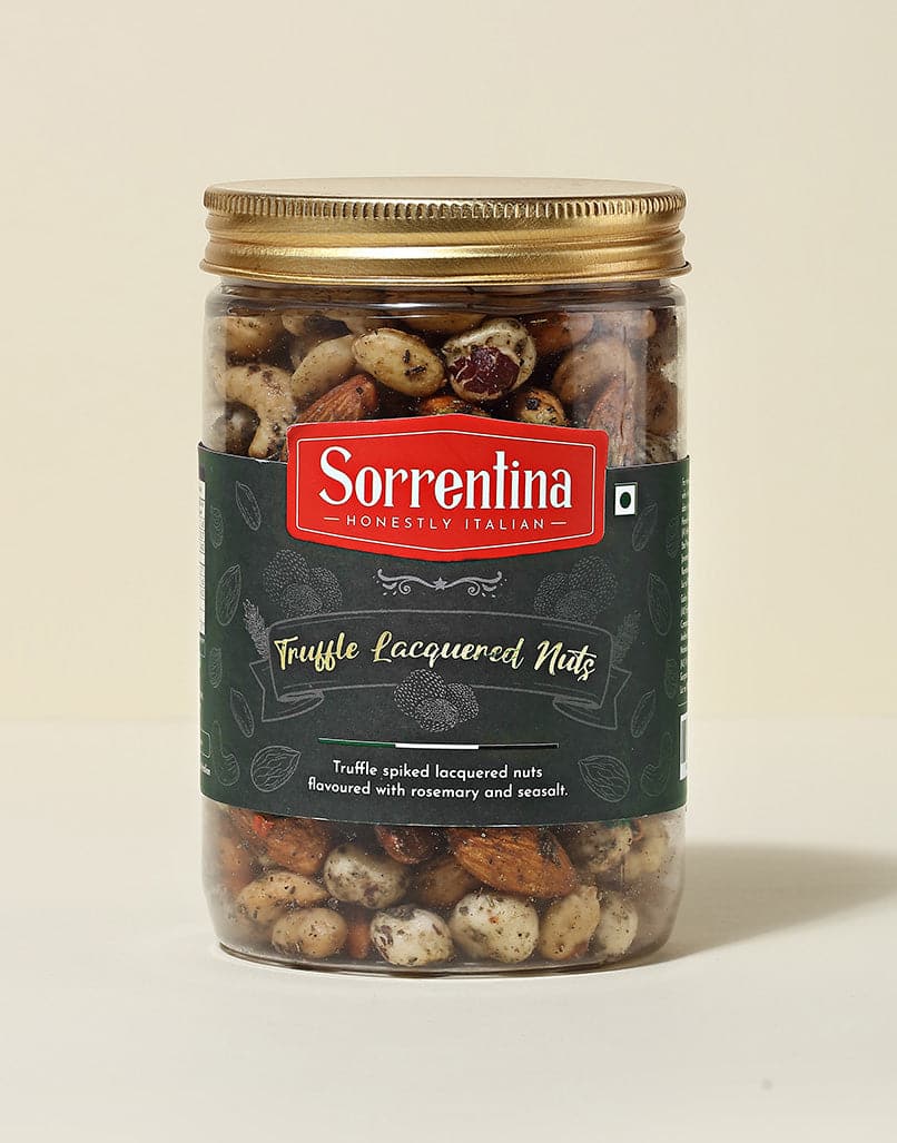 Truffle Lacquered Nuts (180 gms) - Almonds, Cashews, Peanuts & Foxnuts
